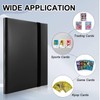 hautllaif 9 Pocket Trading Card Binder, Card Binder with 360