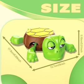 Funny Turtle Coaster, Animal Theme Coaster, 3D Printed Turtle Coaster, Open Eye Turtle Coaster, Coasters for Drinks, for All Types of Cups