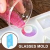 VILLCASE Glasses Resin Mold, Silicone Eyeglasses Mold Epoxy Casting Glasses