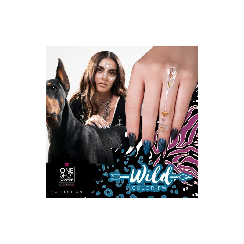ONE SHOT LACCOVER - Gel Polish Semipermanente Para Uñas WILD