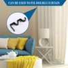 Anndason Heavy Duty Curtain Rod Brackets Double Curtain Rod Brackets