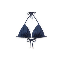 CALZEDONIA Woman's Triangle Swimsuit Top Timeless Diva in Blue, Size S