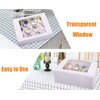 LONGTEAM 6-Set Cupcake Boxes Hold 12 Standard Cupcakes, Food Grade