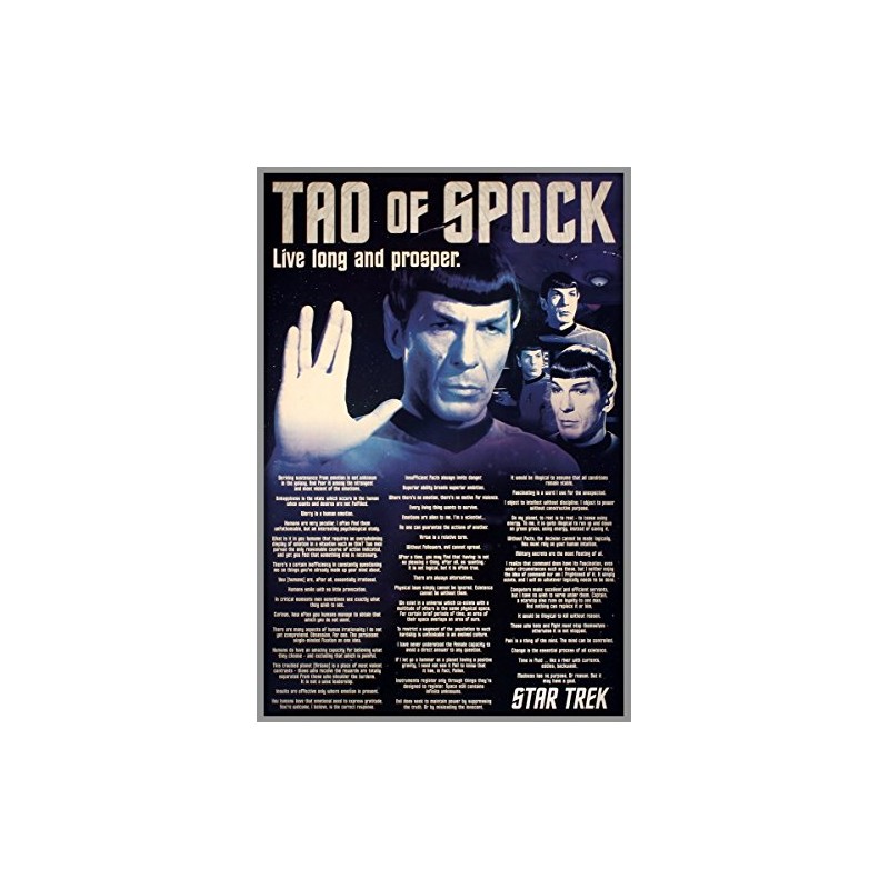 Star Trek- Tao Of Spock Poster 24 x 36in