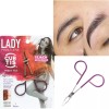 Curtis 6pzs Maxi Pinza Para Depilar Cejas Lady Curtis 57lc