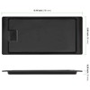 HAKZEON 40 PCS Black Check Holders, Plastic Tip Trays, Check
