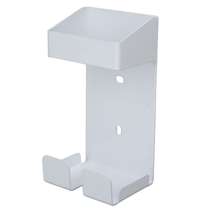 Wall Mounted Hair Curler Holder Stainless Steel Space Saving Curling