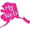 Alaska My Roots Pink - Die Cut Vinyl Window Decal/Sticker