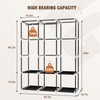 Neatrays Wardrobe Closet，Portable Closets for Hanging Clothes,Free Standing Clothes Rack