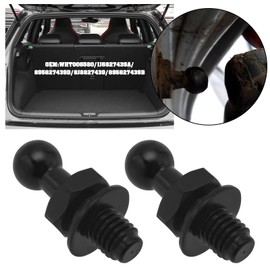 VGOL 2Pcs Bonnet Gas Struts Screw Car Bonnet Hood Tailgate Trunk Lid Gas Strut Rod Screw Ball Stud Pin Compatible with VW Golf 3 4 5 6 7 OEM WHT006580