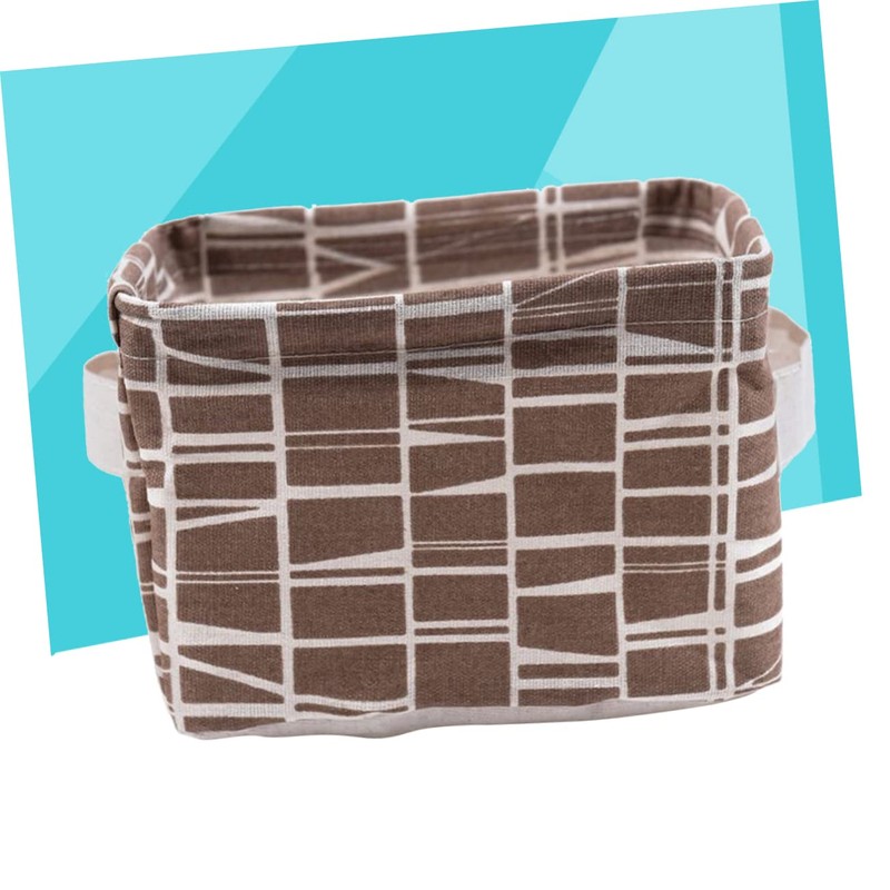 Levemolo Cotton Storage Baskets Desktop Organizer Large Space for Toys