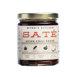 Wynn's Kitchen Sate Asian Chili Sauce (KETO, Sugar Free, Paleo, All Natural Ingredients, No MSG, Gluten Free)
