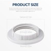 Acmerota Pack of 15 E27 Screw Collar Ring, Lampshade Reducing