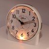 Atlanta Large Radio Alarm Clock Analogue Light Snooze Crescendo Numbers