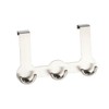 Wenko 4468040100 Door Hook Rabbet Upto 2 cm, 22.5 x