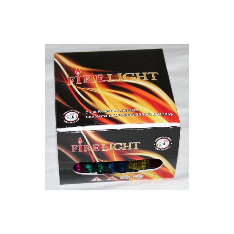 Pack of 50 (= 1 Display) Disposable Lighters