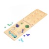 Folding African Stone Game Wooden Intellectual Logic Thinking Training Parent