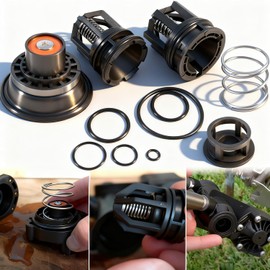 RK34-375 RK34-375R Complete Valve Repair Kit for 1/2"-3/4" Model 375, 375XL, 375ST Reduced Pressure Principle Backflow Preventers, Includes All Check Relief Valve O-Ring Assembly