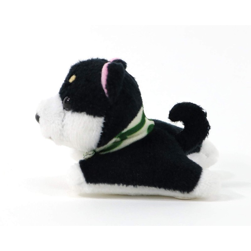 Cute Sale Plush Toy Black Mameshiba Magnet D0034