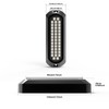 Larlansz Blue 40LED Waterproof Zinc Alloy Deck Transom Stern Led