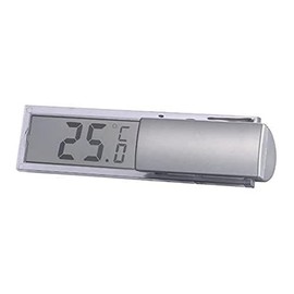 Window Thermometer WS 7026 – Digital Thermometer with Semi-Transparent Display – Small but Oh-Ho!