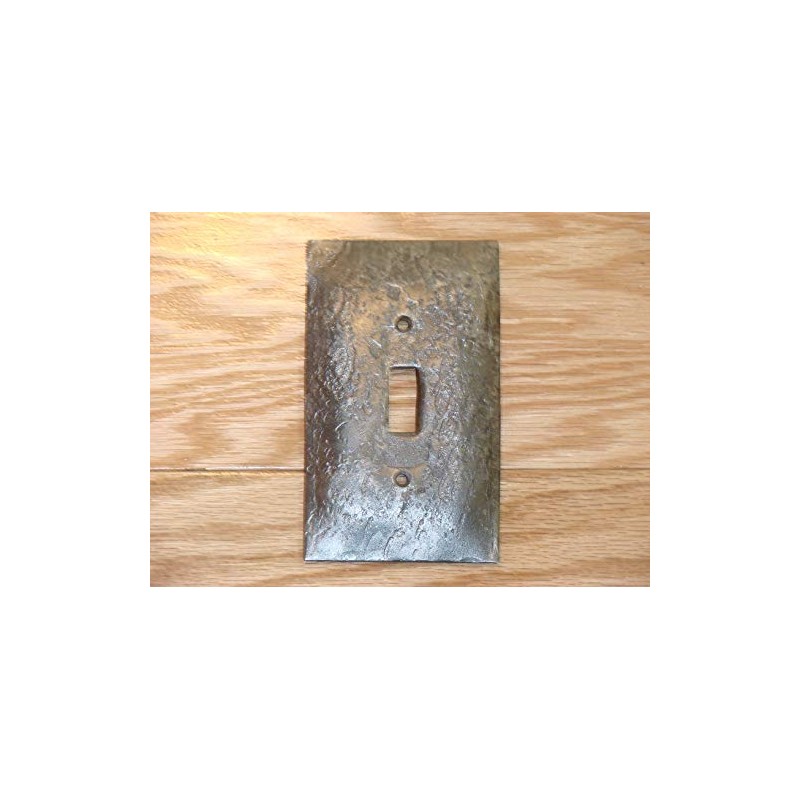 Forged Pebble textured light switch plate