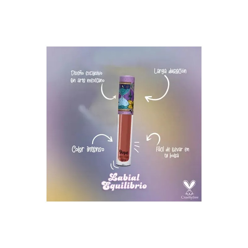 Labial Gloss Equilibrio Yuya Larga Duración 100% Original