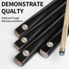 Kmise Short Kids Pool Cue Stick, 42 Inch Hardwood Pool