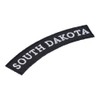 PatchStop South Dakota State Top Rocker Biker Patches for Vests