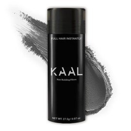 KAAL Hair Fiber, Hair Fibers for Thinning Hair for Women & Men, (0.97 oz, Gray) Hair Building Fibers, Completely Conceals Hair Loss in 15 Sec - 8 Shades for Men Women, Instantly Thicker