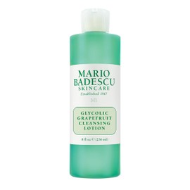 Mario Badescu Glycolic Grapefruit Cleansing Lotion for Combination and Oily Skin | Exfoliating Toner that Deeply Cleans |Formulated with Glycolic Acid & Grapefruit Extract| 8 FL OZ