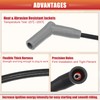 ACROPIX 7mm Car Spark Plug Coil Wire Ignition Coil Harness
