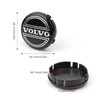 Set of 4 Hub Caps, 64 mm, JANDH Volvo Hub