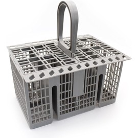 QingHong Dishwasher Cutlery Basket for ItaIdos, Hotpoint 99673-8729，C00257140，C00386607, Compatible with G-E, Whirl-pool, Bo-sch, May-tag, Kitchen-Aid, Ken-more