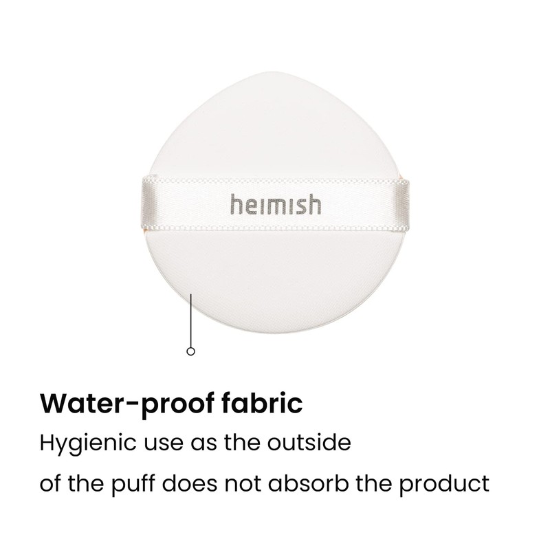 Heimish Artless Rubycell Puff 5 pcs, Soft Cushion Puff, Foundation