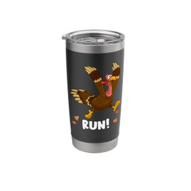 Thanksgiving Turkey Running Outfit Gear Costume Turkey Trot Stainless Steel Insulated Tumbler