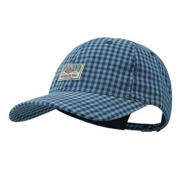 Clakllie Plaid Baseball Cap for Women Men Adjustable Golf Dad Hat Unstructured Trucker Ball Caps Summer Vintage Plaid Hats,BSSC2404-Blue