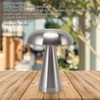 Mushroom Table Lamp Modern Minimalist Industrial Style 3 Color Dimmable