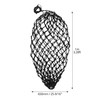QWORK® Hay net, 101 cm hay net for horses, tight