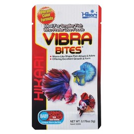 Hikari Vibra Bites Baby Tropical Fish Food, 0.18 oz