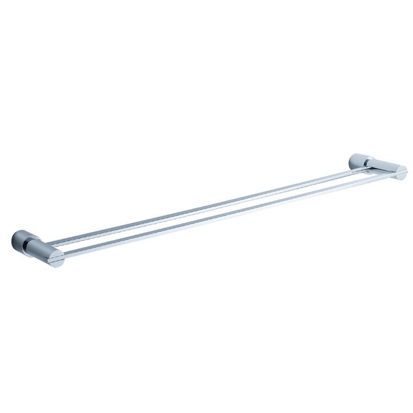 Fresca Bath FAC0140 Magnifico Double Towel Bar, 26", Chrome