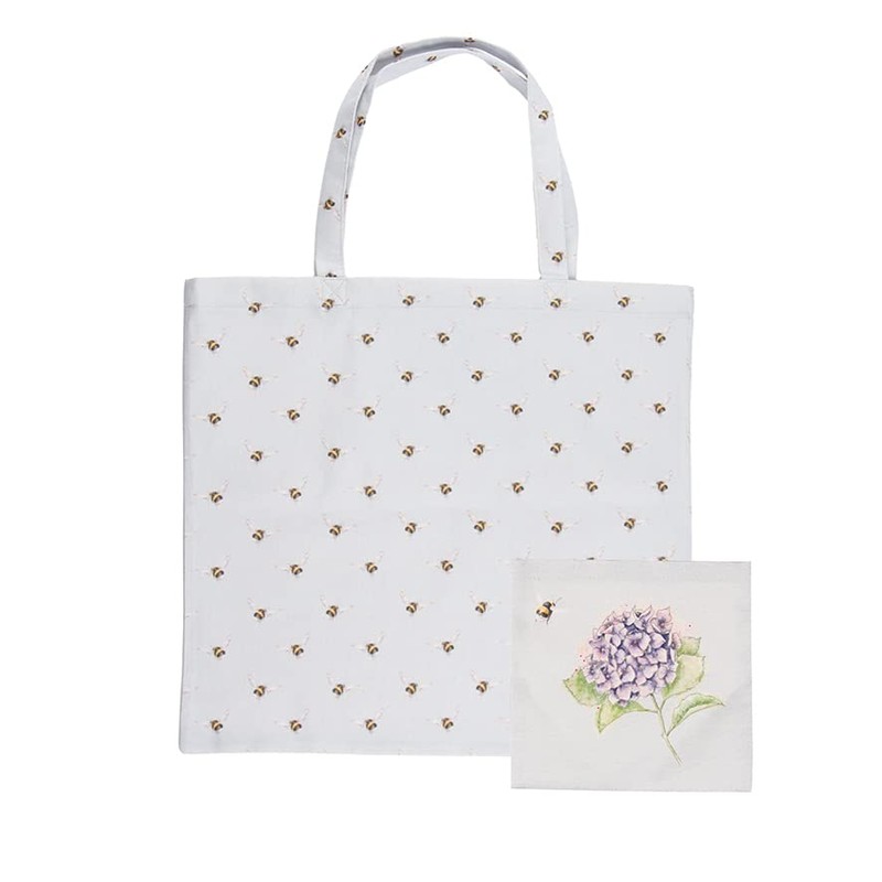 Wrendale Designs - Foldable Shopper Bag, blue