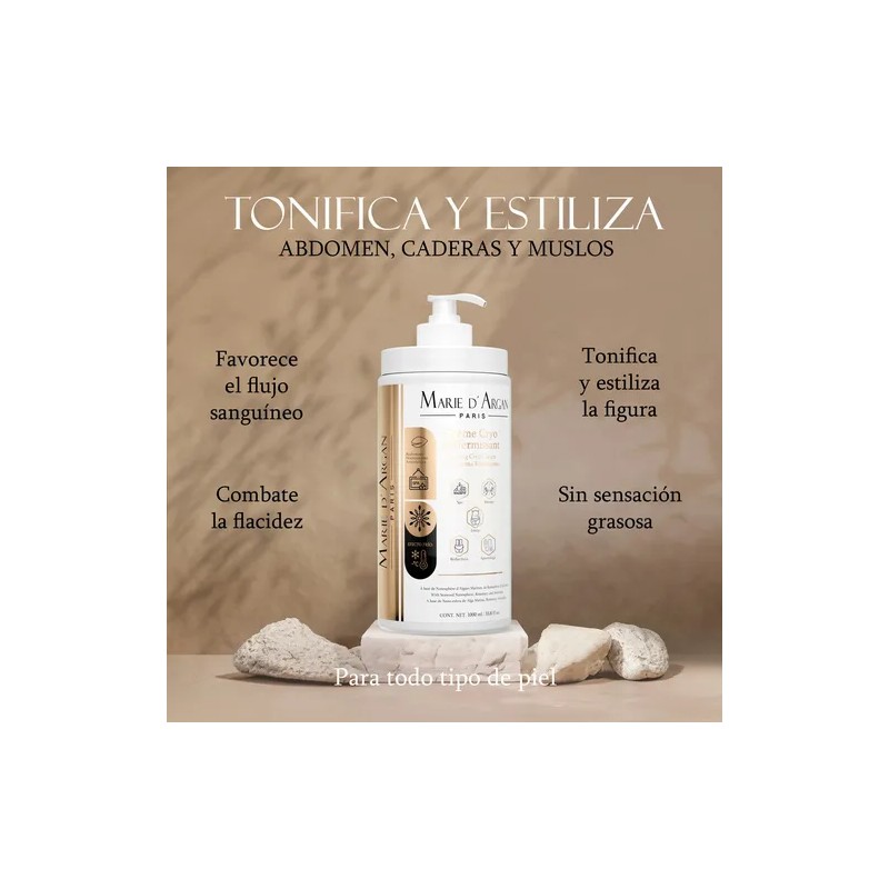 Duo Criogel + Crema Reductora Natural Marie Dargan