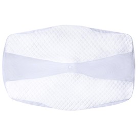 SAHEYER Cushion Covers, Odourless Memory Foam Pillowcase, Washable Replacement Cushion Cover, White