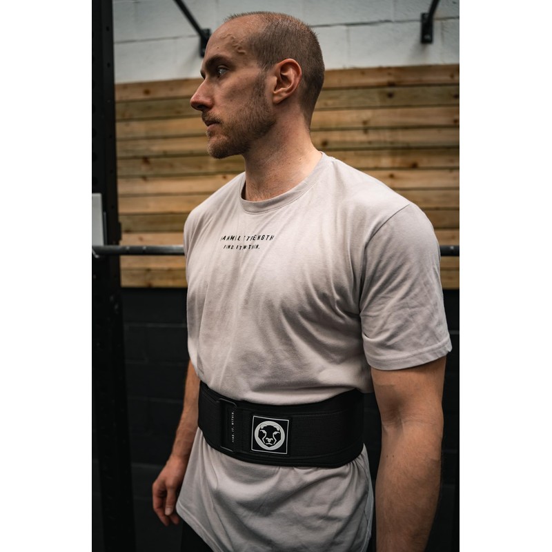 Mammal Strength Weight Lifting Belt, Comfortable Back Support, 5-Inch Gym