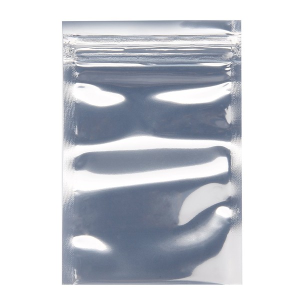 uxcell 100Pcs 3.2"x4.7"/80x120mm Anti-Static Zip Lock Shielding Bag for HDD