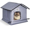 Tailtastic Weatherproof & Insulated Outdoor Cat House -Easy Assembly, Raised