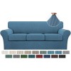 Turquoize 4 Piece Sofa Covers For 3 Cushion Couch Sofa