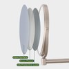 Nicesail 8 Inch Double-Side Wall Mounted Mirror Magnified 10x Makeup