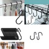 Magik 50-100 Pack Heavy Duty S Hooks Multi-Use Hanger Pan